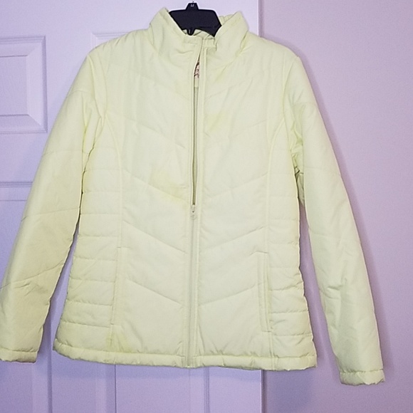 Faded Glory Jackets & Coats Highlighter Yellow Jacketcoat Poshmark